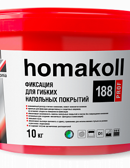 Homakoll 188 Prof. Fixing for flexible floor coverings, water-dispersion